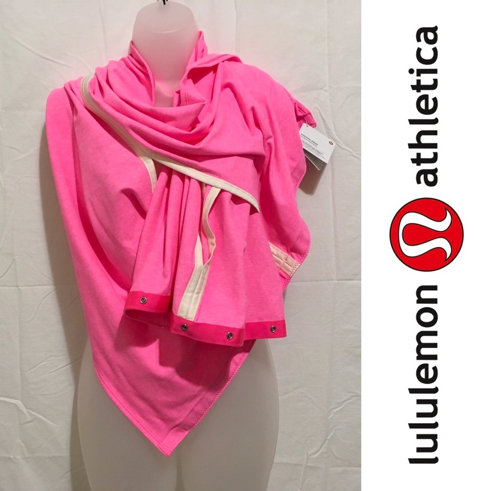 New Lululemon Vinyasa Wrap neon pink HPIN